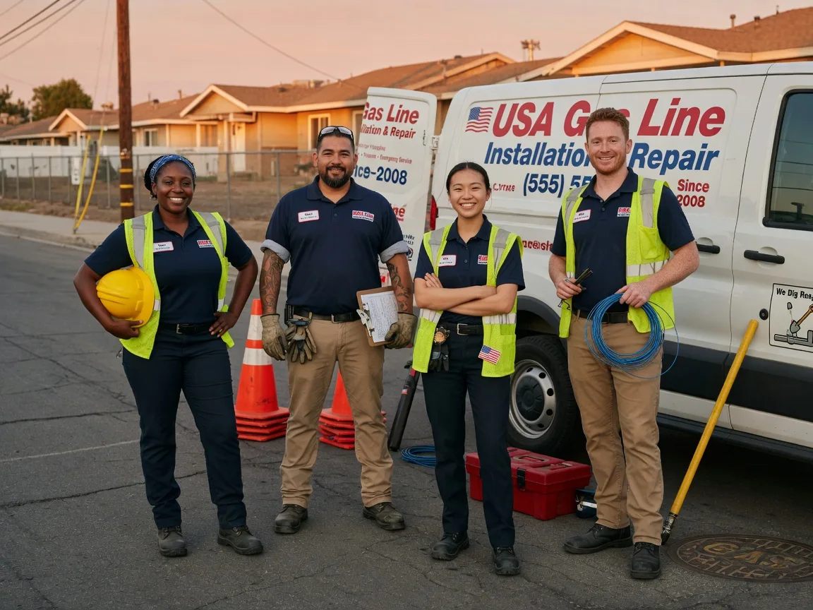 Gas Line Installation company in Warren Center, PA